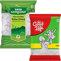 Sabudana, Poha & Murmura