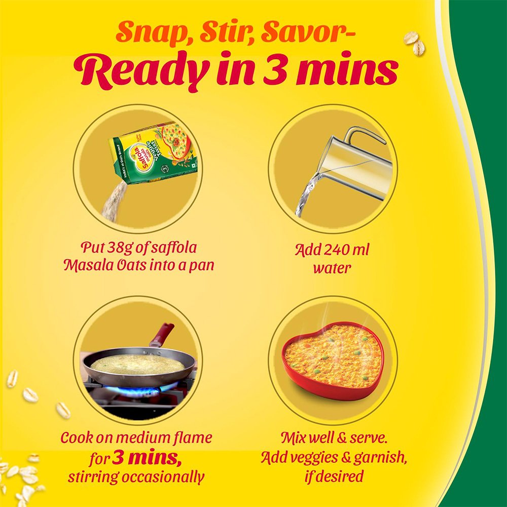 Saffola Masala Peppy Tomato Oats
