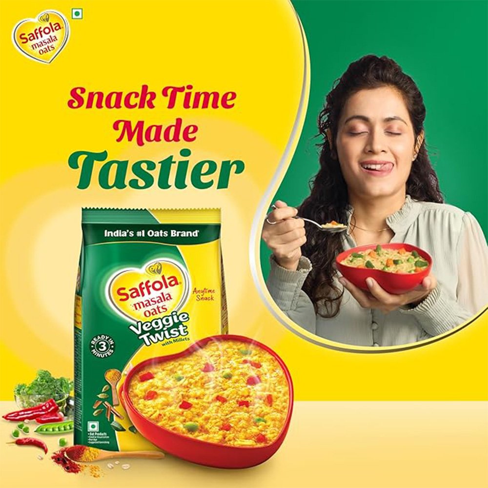 Saffola Masala Peppy Tomato Oats