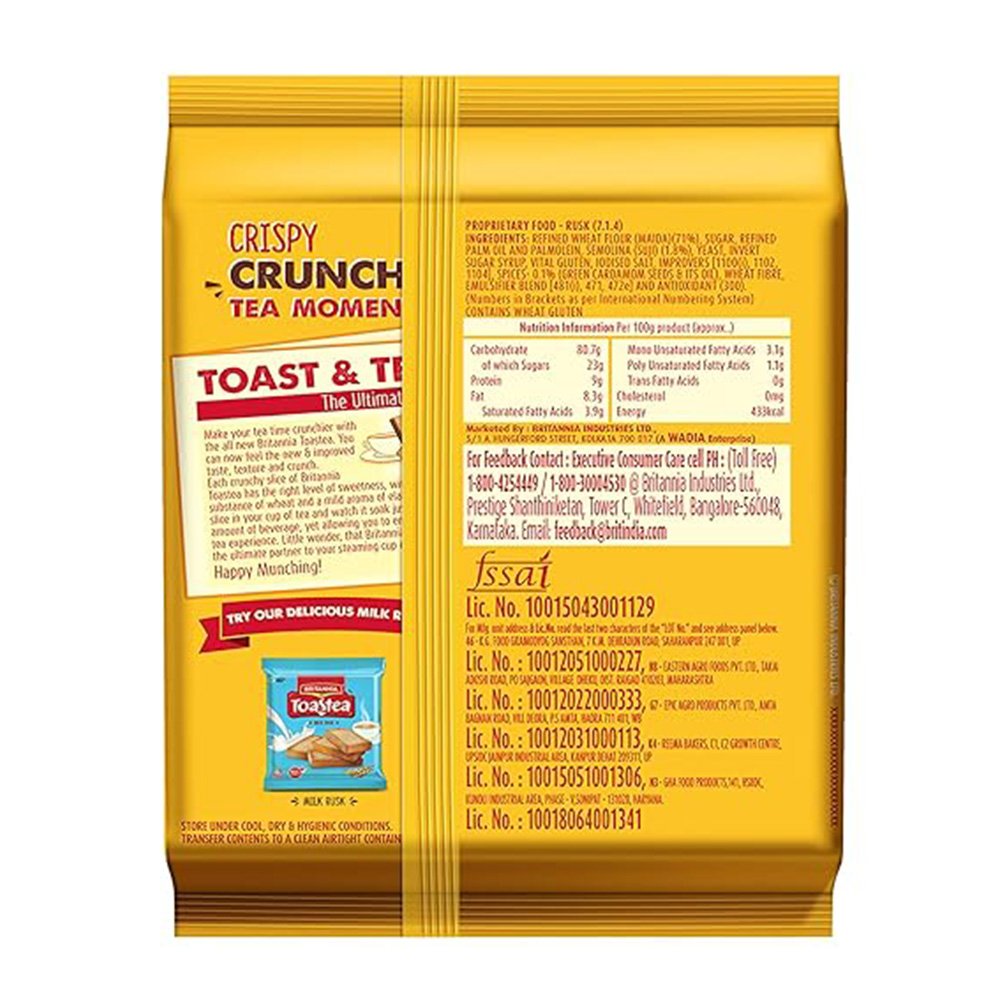 Britannia Bake Rusk Toast