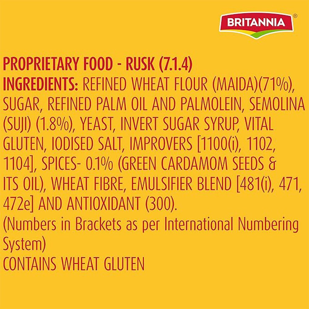 Britannia Bake Rusk Toast