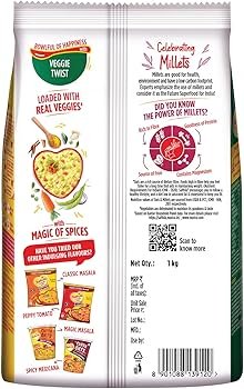 Saffola Veggie Twist Masala Oats