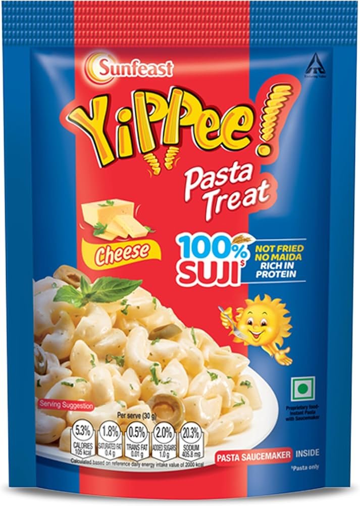 Sunfeast Yippee Instant Pasta Treat - Cheese