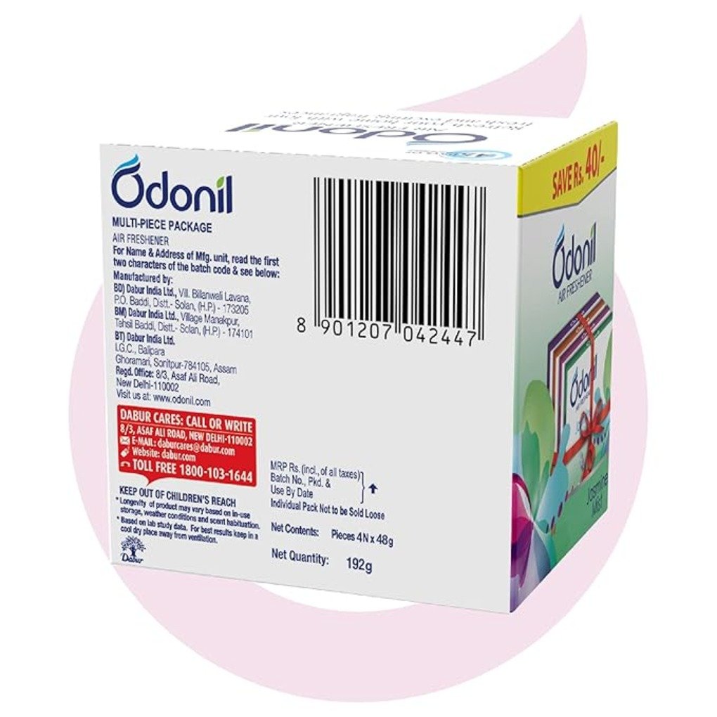 Odonil Bathroom Air Freshener Blocks - Mixed Fragrances