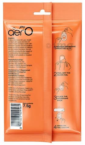 Godrej Aer O – Hanging Car Freshener (Musk After Smoke)