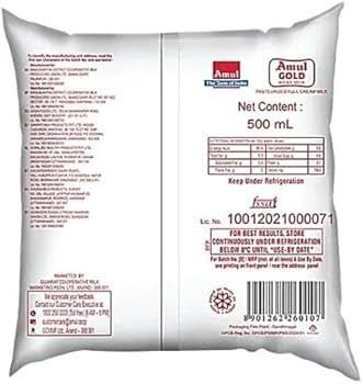 Amul Gold Full Cream Fresh Milk