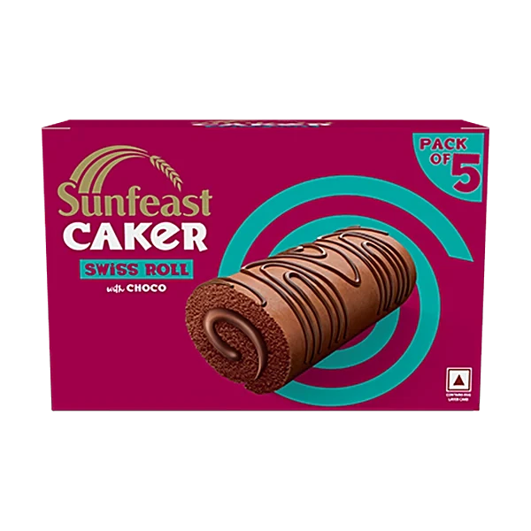 Sunfeast Caker Chocolate Swiss Roll