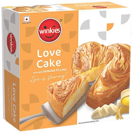 Winkies Love Cake (Banana)