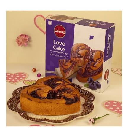 Winkies Love Cake (Blueberry)
