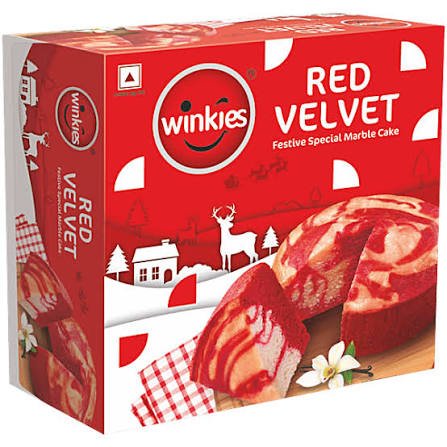 Winkies Red Velvet Marble Cake