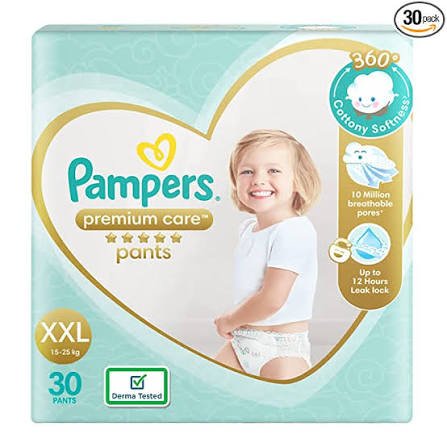Pampers Premium Care Diaper (Pants, XXL, 15-25 kg)