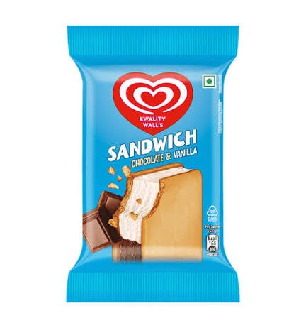 Kwality Walls Choco Vanilla Frozen Dessert Sandwich