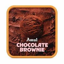 Amul Chocolate Brownie Ice Cream Tub