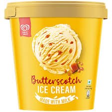 Kwality Walls Crunchilicious Butterscotch Frozen Dessert Tub