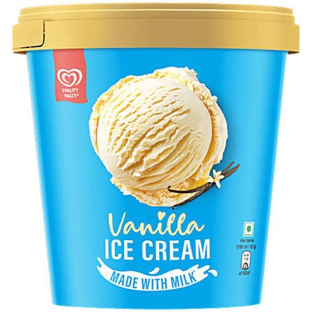 Kwality Walls Shameless Vanilla Frozen Dessert Tub
