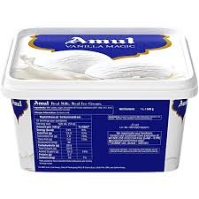 Amul Vanilla Magic Ice Cream Tub
