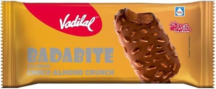 Vadilal Badabite Choco Almond Crunch Ice Cream Stick
