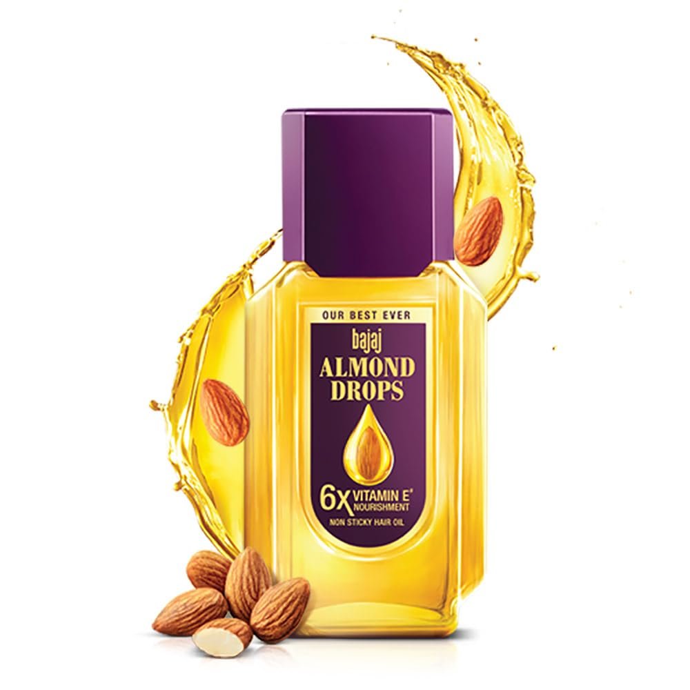Bajaj Drops Almond Hair Oil