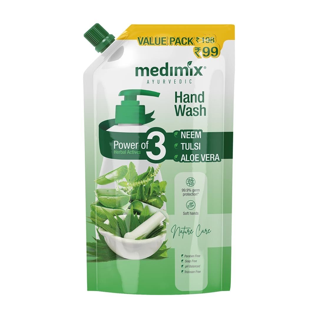 Medimix Ayurvedic With Neem, Tulsi, Aloe Vera Hand Wash