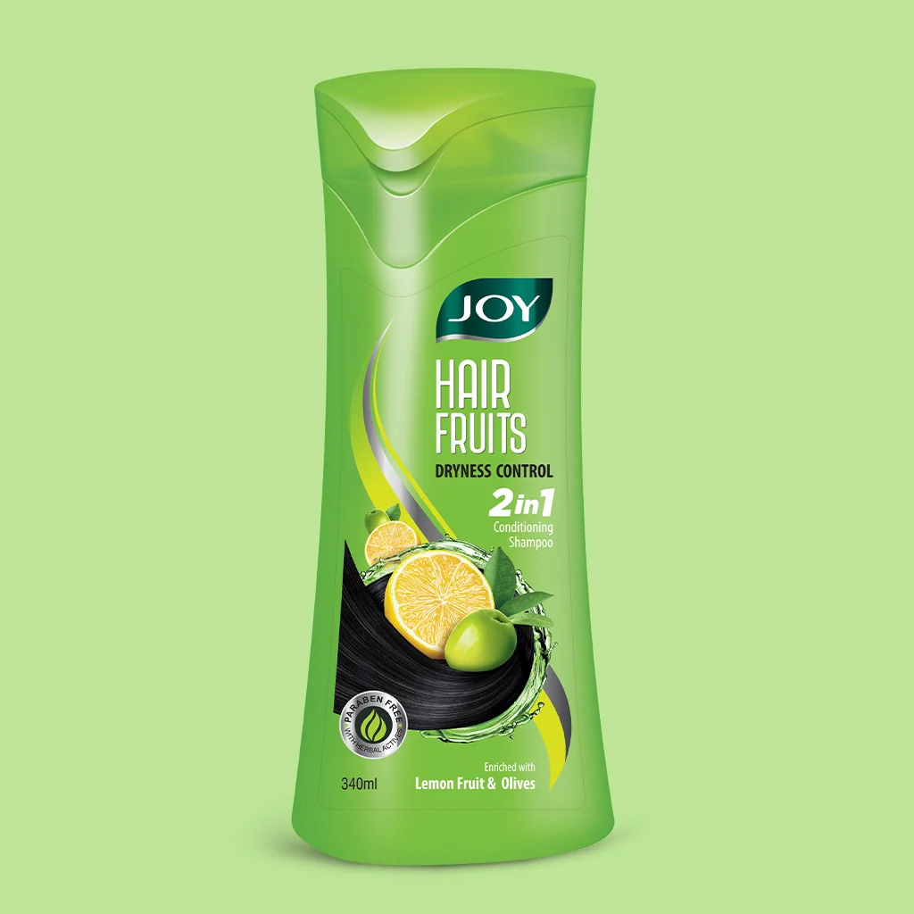 Joy Hair Fruits Conditioning Shampoo (Hair Dryness Control)