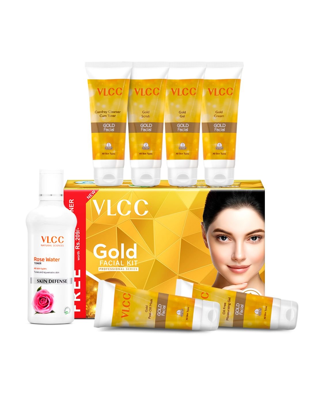 VLCC Gold Facial Kit
