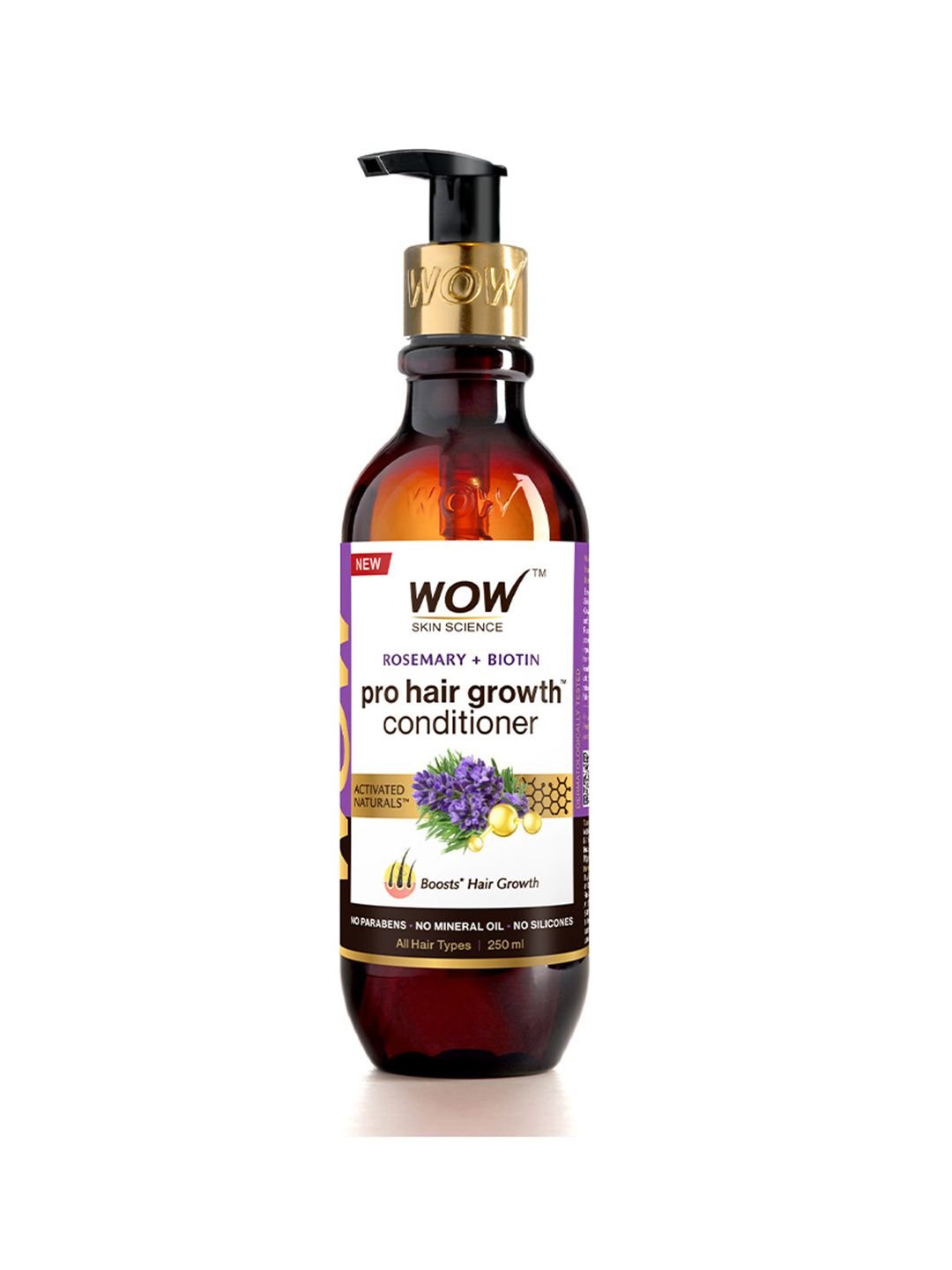 Wow Skin Science Rosemary & Biotin Hair Growth Shampoo
