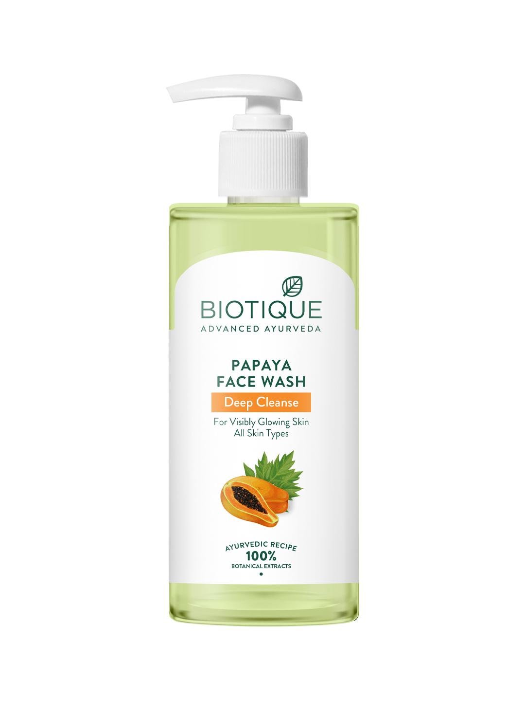 Biotique Papaya Deep Cleanse Face Wash
