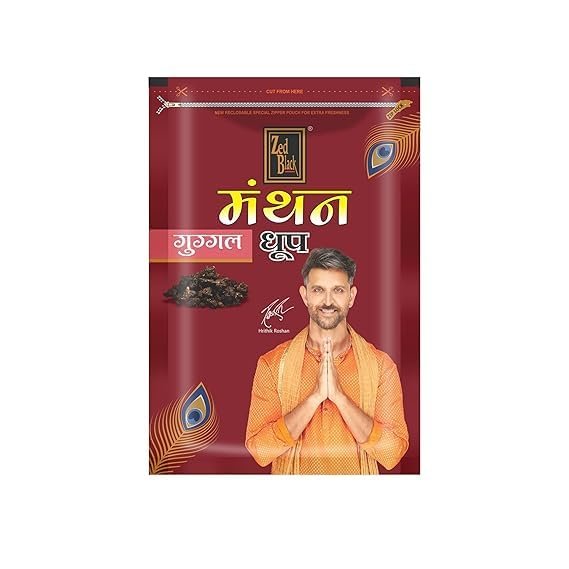 Manthan Guggal Dhoop Batti In Resealable Pack