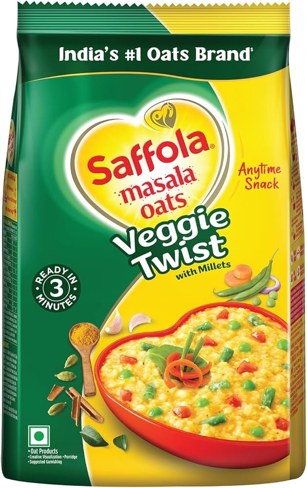 Saffola Veggie Twist Masala Oats