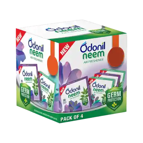 Odonil Neem Block Air Freshener (Mixed Fragrances)