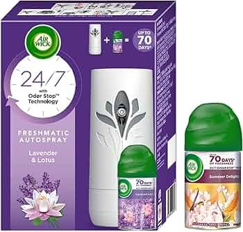 Airwick Air Freshener Kit (Machine + Summer Delights Refill)