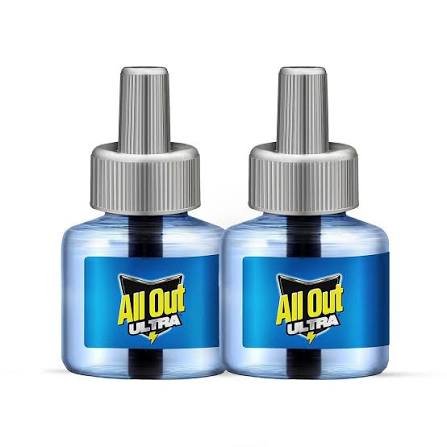 All Out Ultra Liquid Vaporizer Mosquito Repellent Refill (2 x 45 ml)