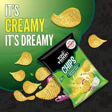 Too Yumm American Style Cream & Onion Potato Chips