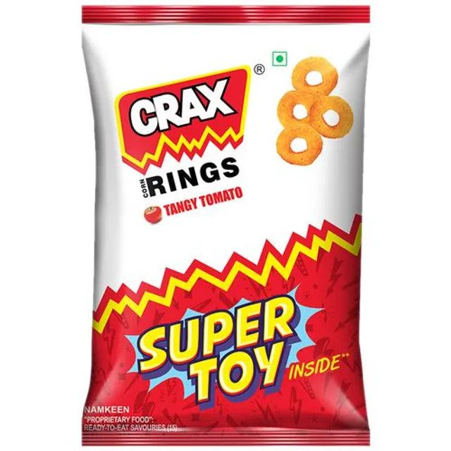 Crax Corn Rings Tangy Tomato Crisps