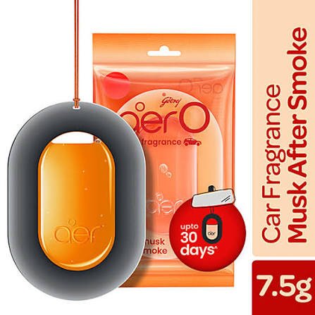 Godrej Aer O – Hanging Car Freshener (Musk After Smoke)
