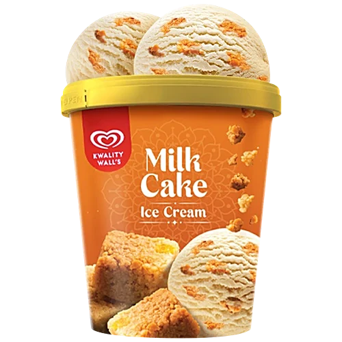 Kwality Walls Milk Cake Ice Cream Tub