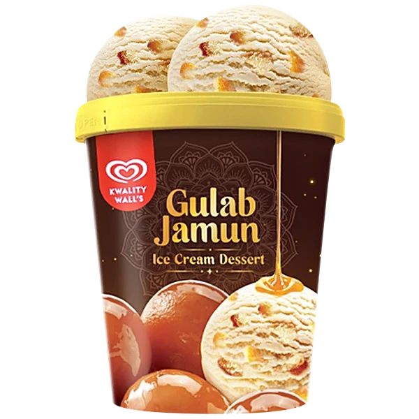 Kwality Walls Gulab Jamun Ice Cream Tub