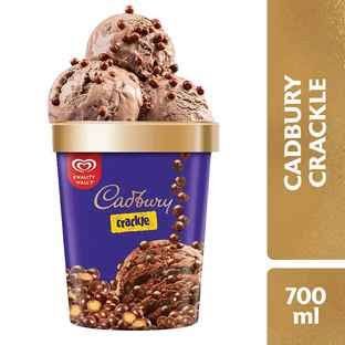 Kwality Walls Cadbury Crackle Frozen Dessert Tub