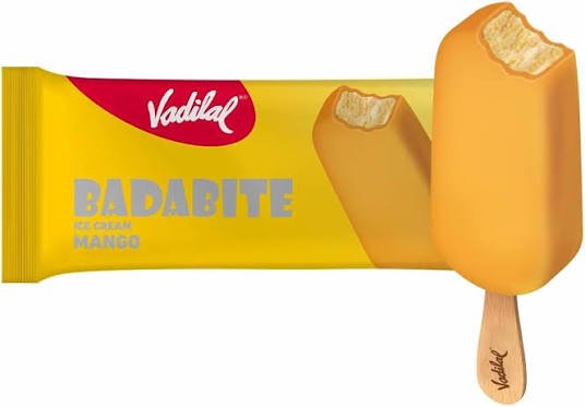 Vadilal Mango Badabite Ice Cream Stick