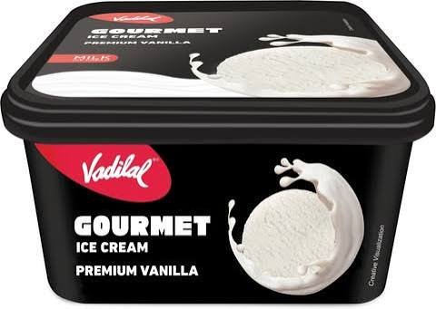 Vadilal Gourmet Rich Vanilla Ice Cream Tub