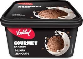 Vadilal Gourmet Belgian Chocolate Ice Cream Tub