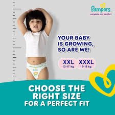 Pampers Diaper (Pants, XXL, 15-25 kg)