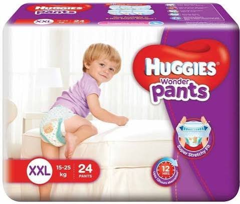 Huggies Wonder Diaper (Pants, XXL, 15-25 kg)