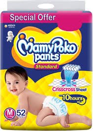 MamyPoko Pants Standard Diaper (M, 7-12 kg)