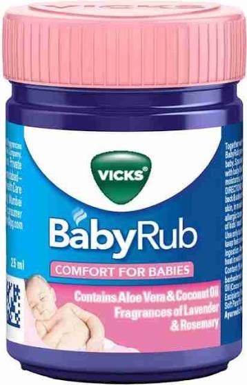 Vicks BabyRub Chest rubs & Balms