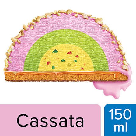 Cream Bell Party Slice Cassata Ice Cream