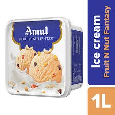 Amul Fruit N Nut Fantasy Ice Cream Tub Tub
