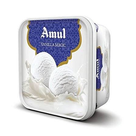Amul Vanilla Magic Ice Cream Tub