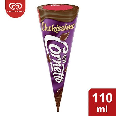 Kwality Walls Cornetto Chokissimo Frozen Dessert Cone