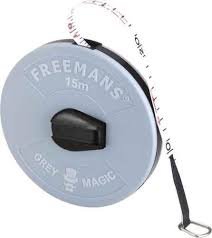 Freeman Magic Measuring Tape 15M (Grey)